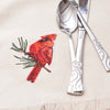 Cardinal Perch Napkins - Set of 4 - OUT OF STOCK UNTIL 08/28/2026