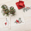 Cardinal Perch Napkins - Set of 4 - OUT OF STOCK UNTIL 08/28/2026