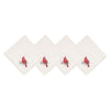 Cardinal Perch Napkins - Set of 4 - OUT OF STOCK UNTIL 08/28/2026