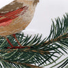 Cardinal Couple Indoor/Outdoor White Pillow