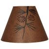 Pine Branch Lamp Shade