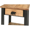 Black Hills Bear End Table