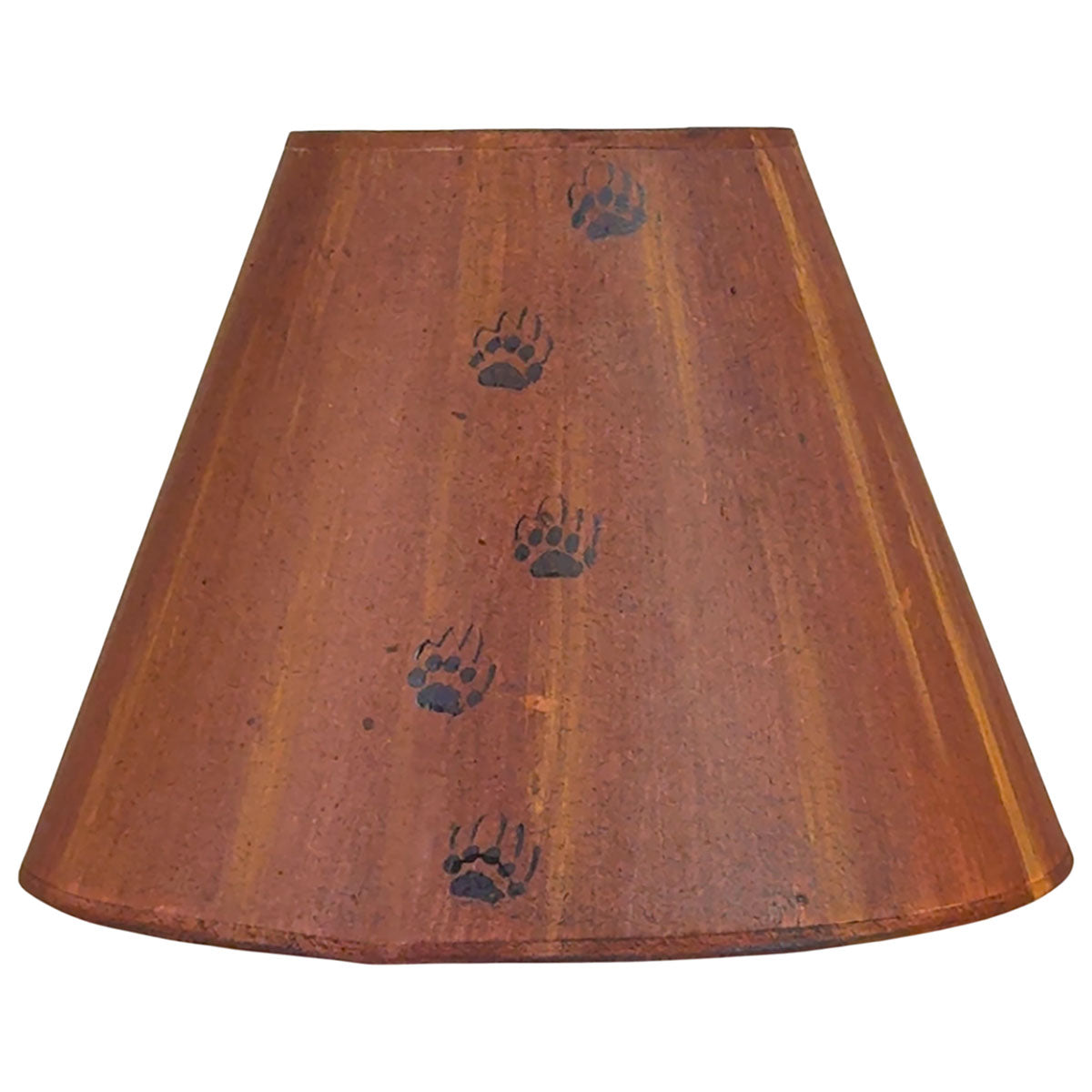 Bear Tracks Natural Lamp Shade