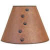 Bear Tracks Light Brown Lamp Shade