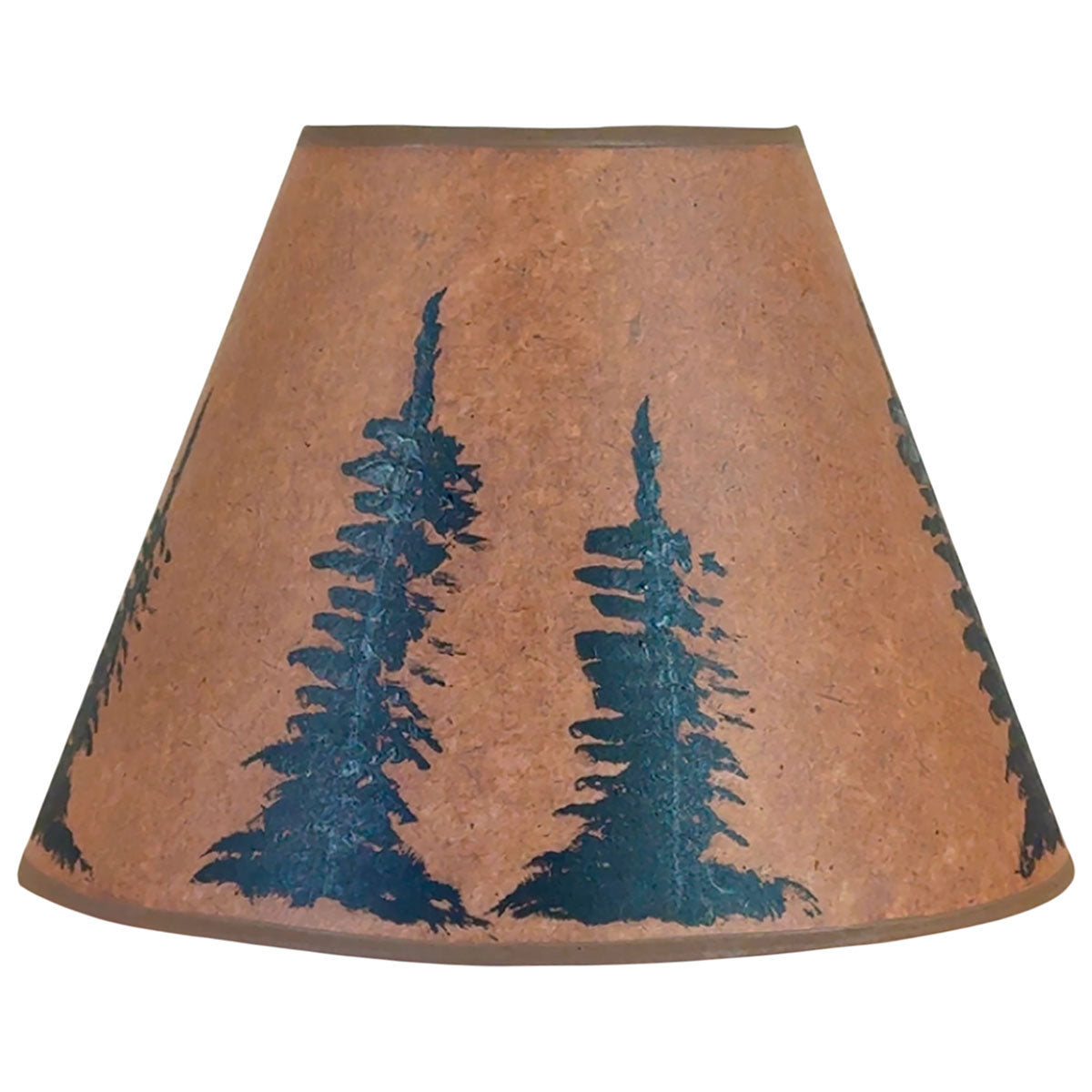 Silhouetted Pines Lamp Shade