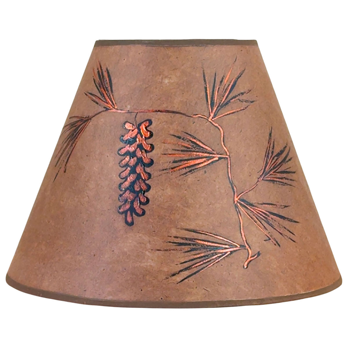 Crested Pinecone Lamp Shade