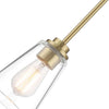 Delphi Brass Pendant Light