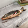 Rainbow Trout Carved Wood Tray