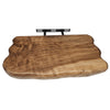Cedar Burl Wood Wall Shelf - Small
