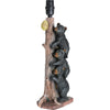 Three Black Bears Table Lamp - SALE