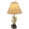 Antler & Pinecone Table Lamp - SALE