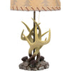 Antler & Pinecone Table Lamp - SALE
