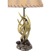 Antler & Pinecone Table Lamp - SALE