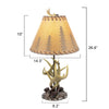 Antler & Pinecone Table Lamp - SALE