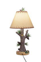 Woodlands Pinecone Lamp