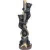 Three Bears in a Tree Sculpture - Large