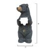 Black Bear Cub Standing Toilet Paper Holder