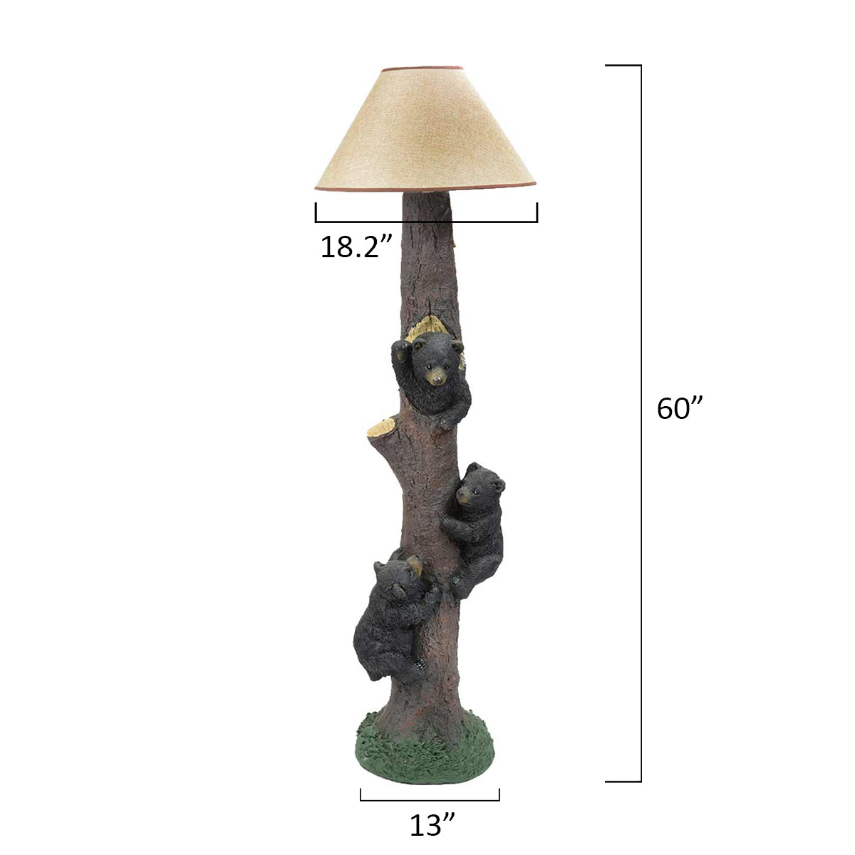 Climbing Bear Trio Floor Lamp- SALE
