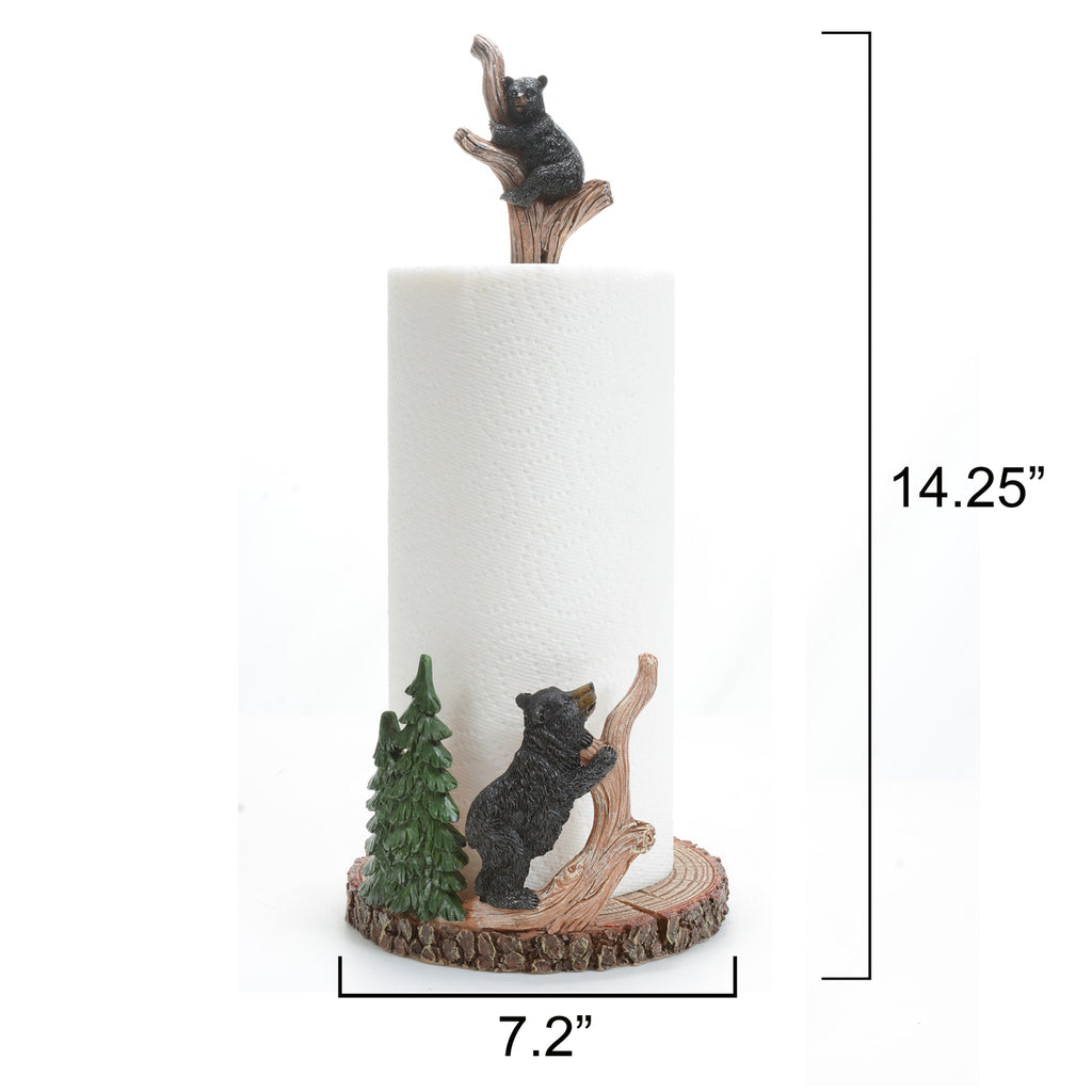 Alpine Bear Paper Towel Holder