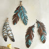 Sundance Turquoise Feathers Wall Art
