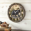Bear Forest Wall Clock