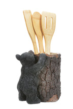Climbing Black Bear Utensil Holder - SALE
