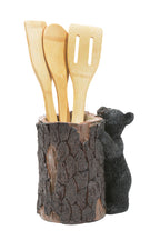 Climbing Black Bear Utensil Holder - SALE