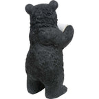 Black Bear & Cub Standing Toilet Paper Holder
