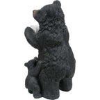 Black Bear & Cub Standing Toilet Paper Holder