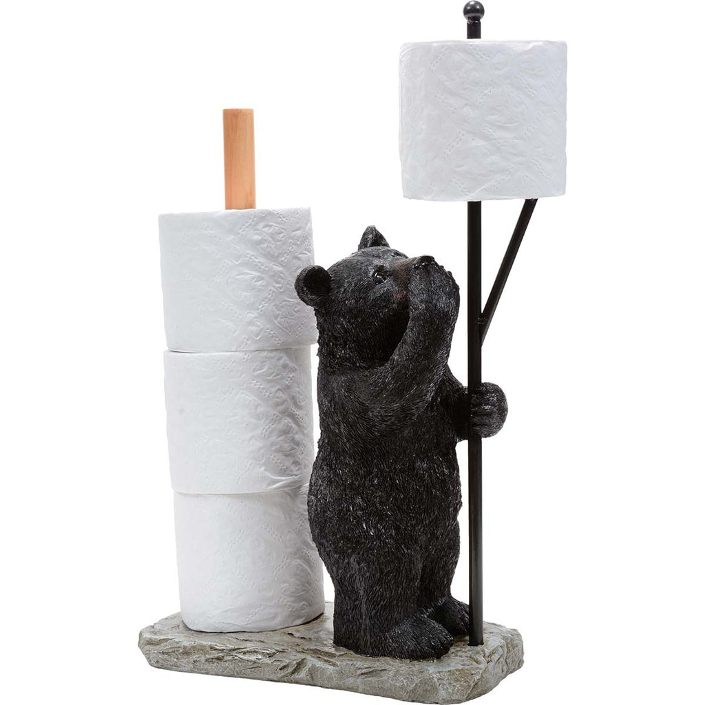 Bear Storage Toilet Paper Holder