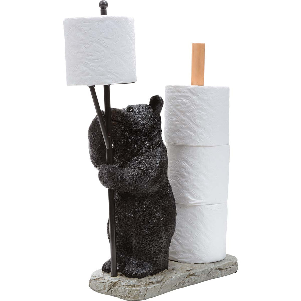 Bear Storage Toilet Paper Holder