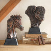 Old West Buffalo Bust Sculpture - SALE