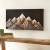 Midnight Mountains Metal Wall Art