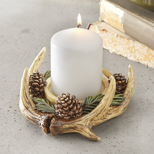 Pinecrest Antler Candle Ring