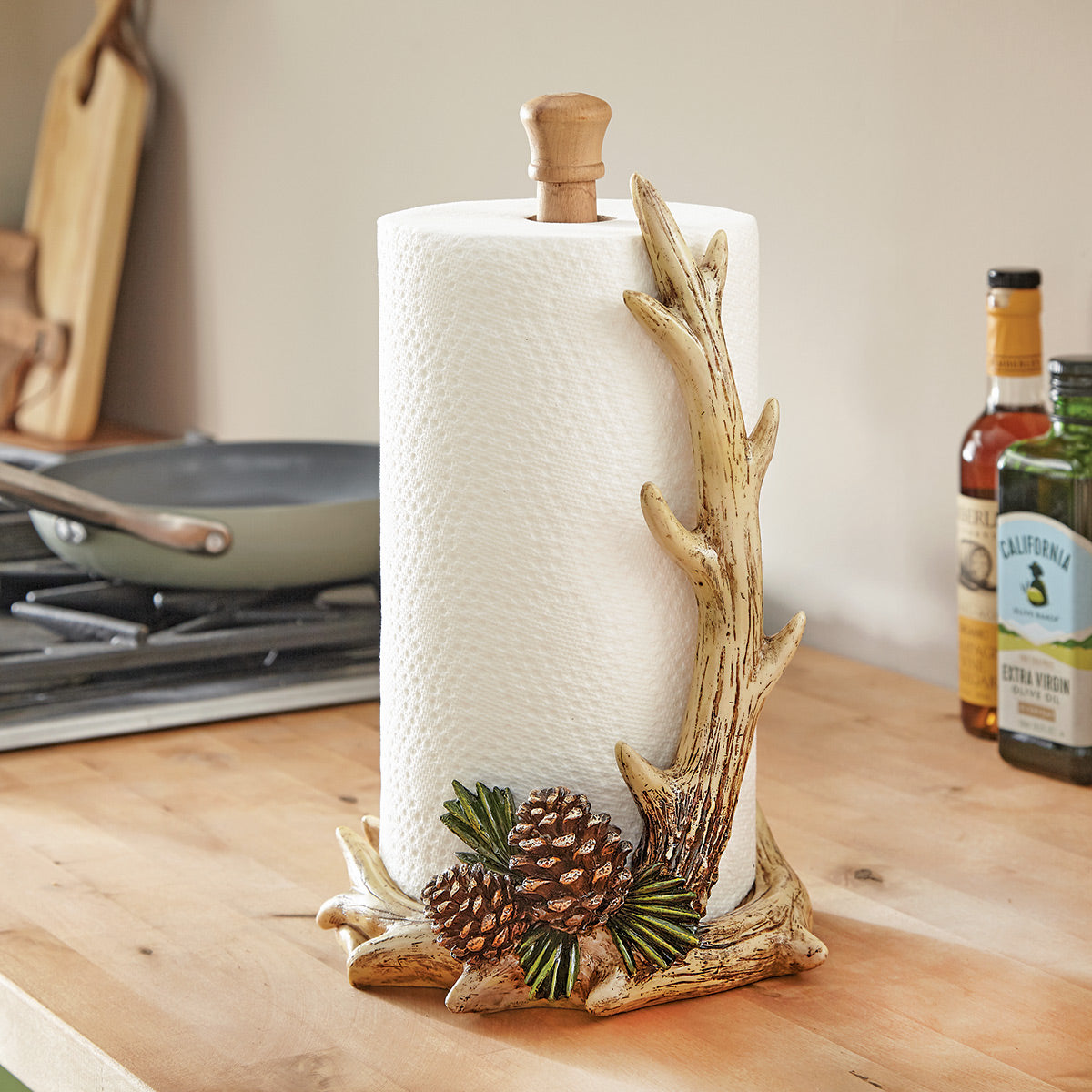 Pinecrest Antler Paper Towel Holder