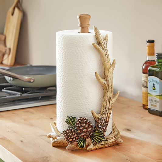 Pinecrest Antler Paper Towel Holder