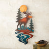 Majestic Moose Metal Wall Art