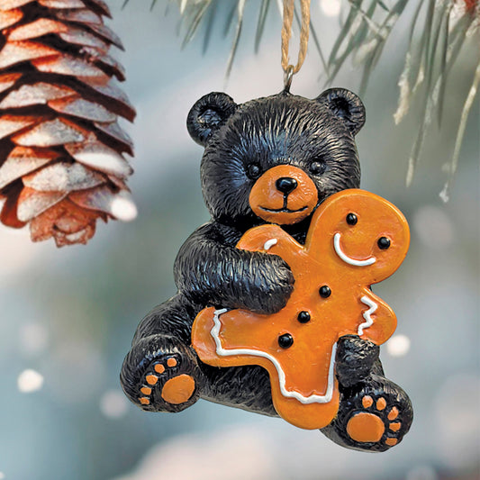 Bear & Gingerbread Tree Ornament