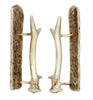 Metal Antler Door Pulls - Set of 2