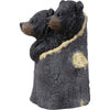 Black Bear Cubs Garden Statue