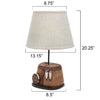 Fishing Creel Accent Lamp