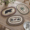 Forest Pines Braided Oval Placemat