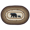 Bear & Cub Braided Oval Rug - SALE