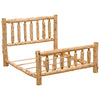 Traditional Log Complete Bed - King