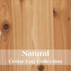 Traditional Log Complete Bed - King