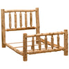 Traditional Log Complete Bed - Queen