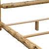 Traditional Log Complete Bed - Queen