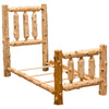 Traditional Log Complete Bed - Twin