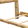 Traditional Log Complete Bed - Twin