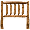 Vintage Cedar Log Headboard - Queen